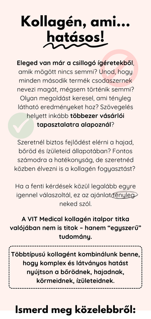Kollagén Ízválogatás Landing Banner 3. Mobil